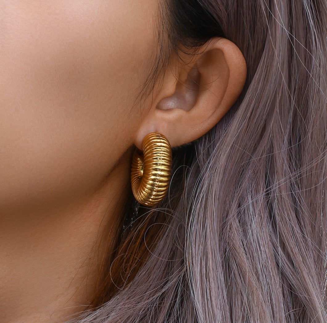 Chunky Geometric Earring